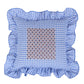 Vuelitos Blue Embroidered Cushion - Sky Blue