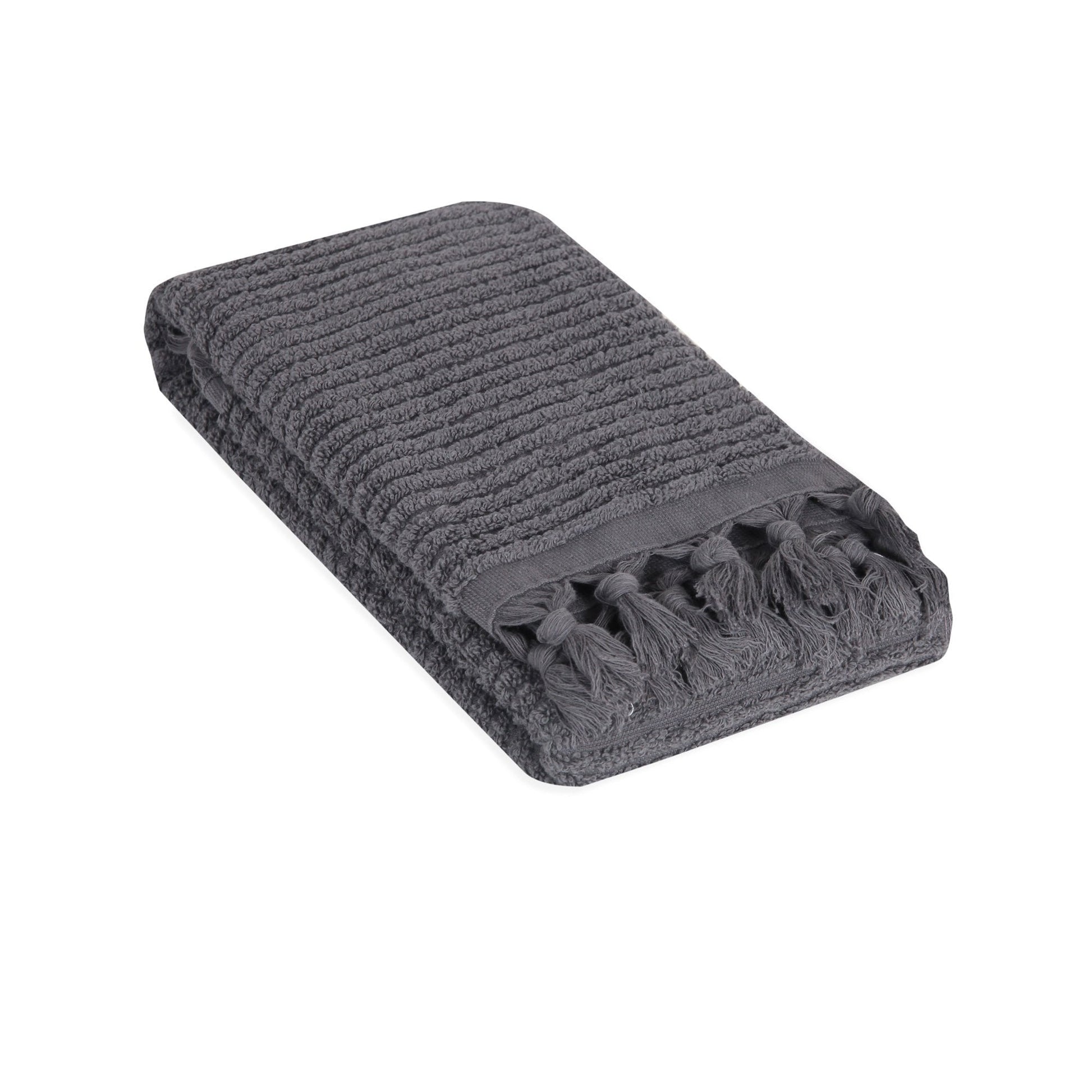 Ribbed Loom Terry Hand Towel