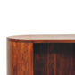 Solid Wood T-Bar Cortez Cabinet