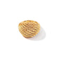 Flow Edgy Dome Ring