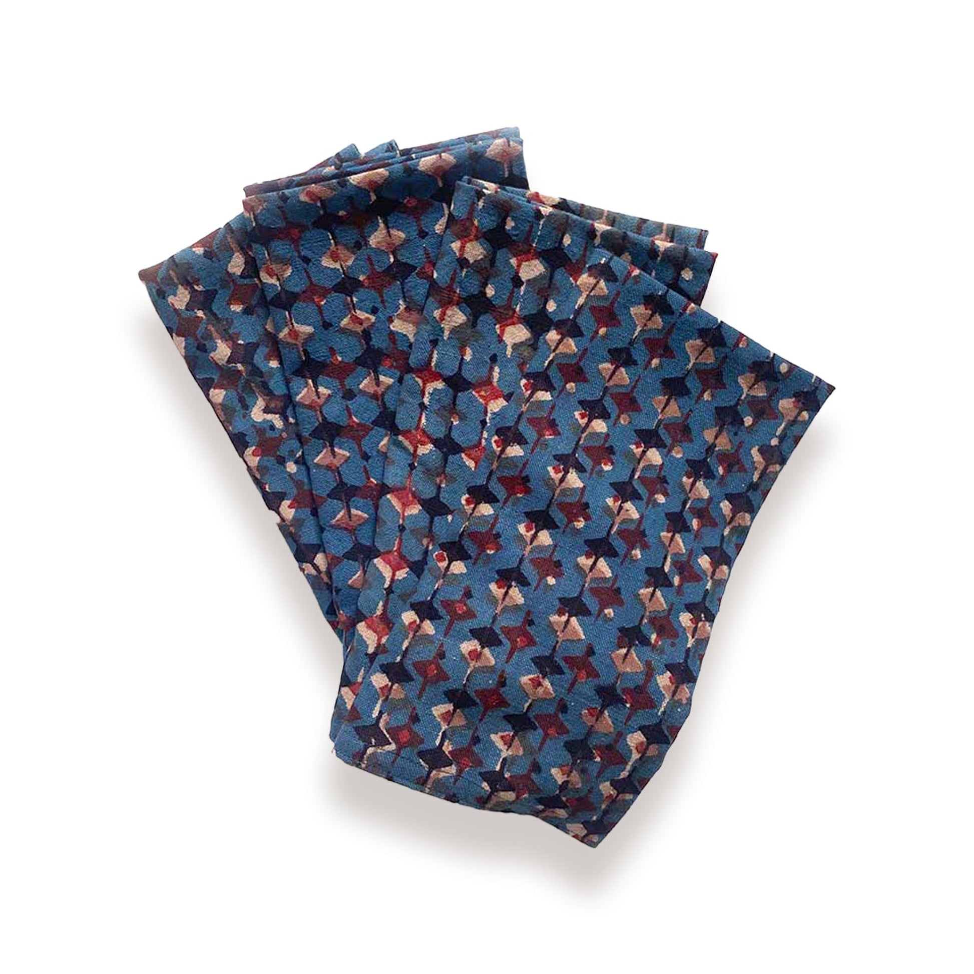 Eco-Friendly Cotton Dinner Napkins (Set of 4) - Tara