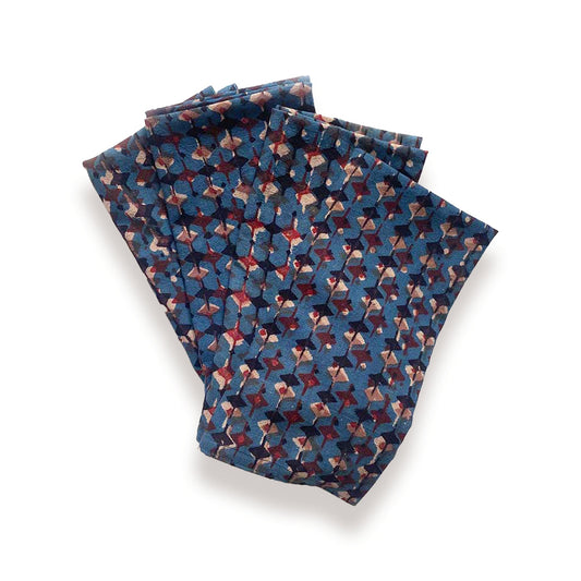 Eco-Friendly Cotton Dinner Napkins (Set of 4) - Tara