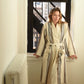 Brown Cream Nomad Long Bathrobe