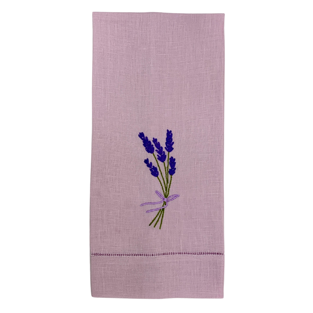 Lavender Sprig Tea Towel