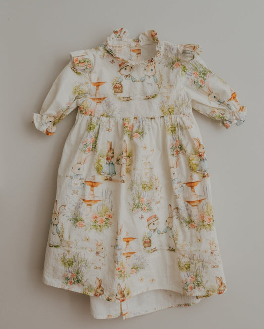 Aoki Dress-Woodland Bunny