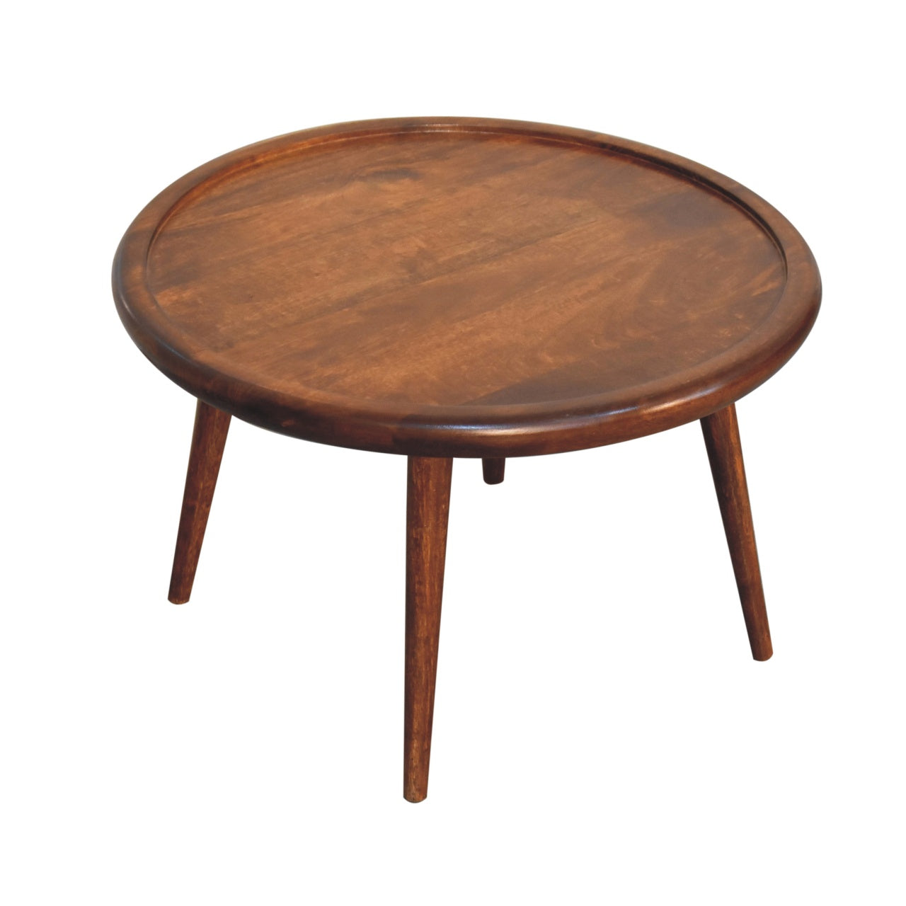 Solid Wood, Chestnut Plate Coffee Table