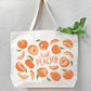 Peach Tote Bag