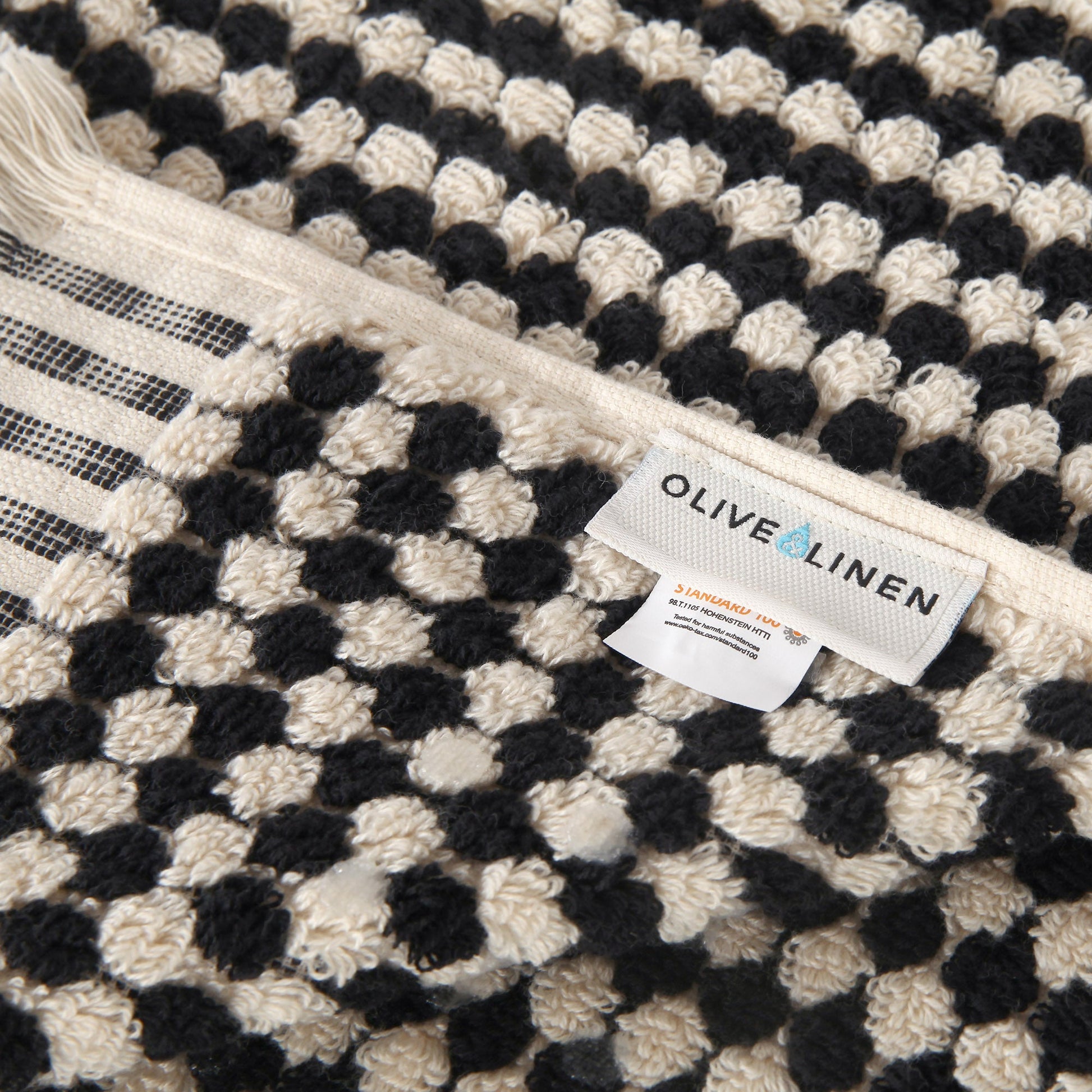 Dots Turkish Terry Bath Towel