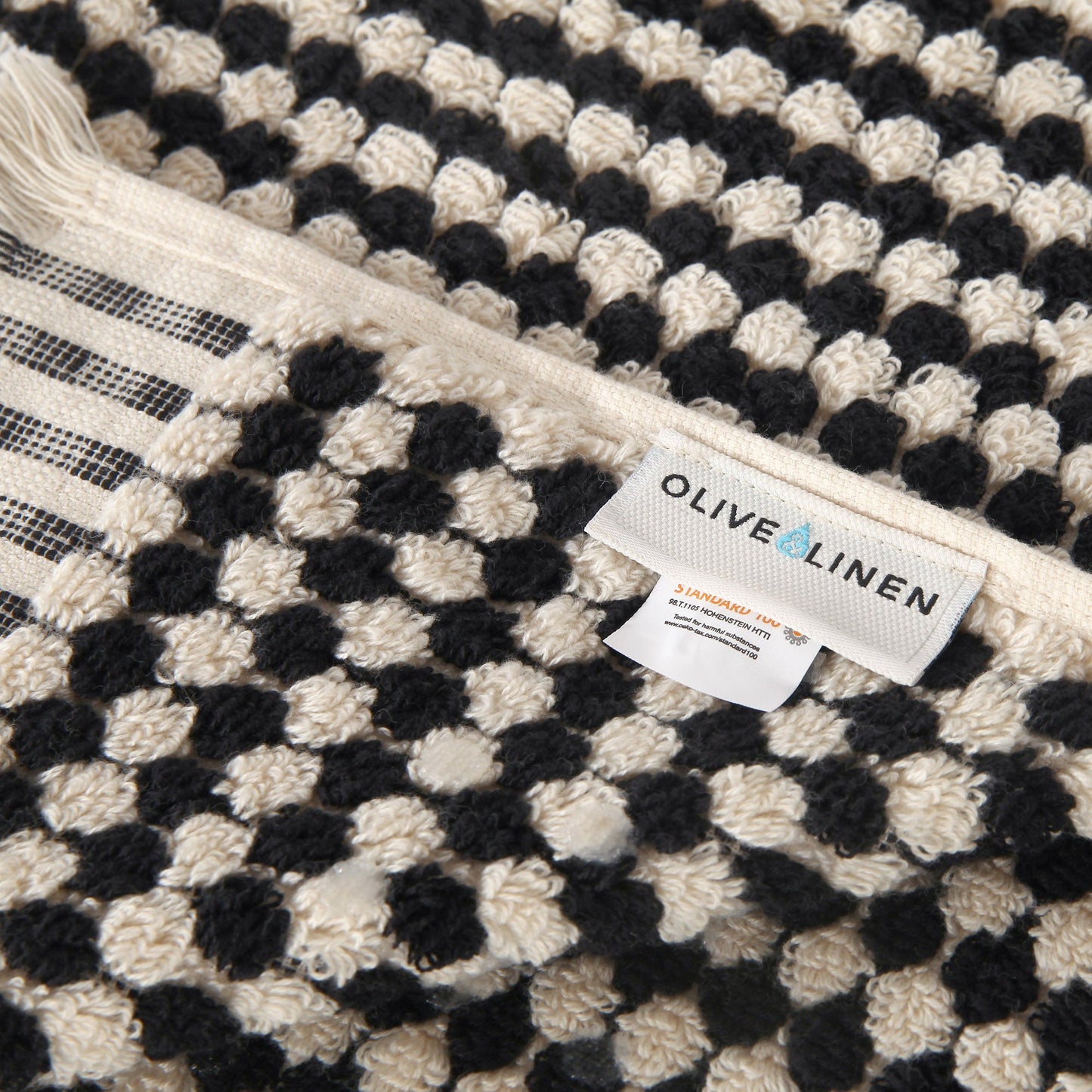 Dots Turkish Terry Bath Towel