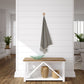 Dots 4 Piece Terry Towel Set with Bath Mat