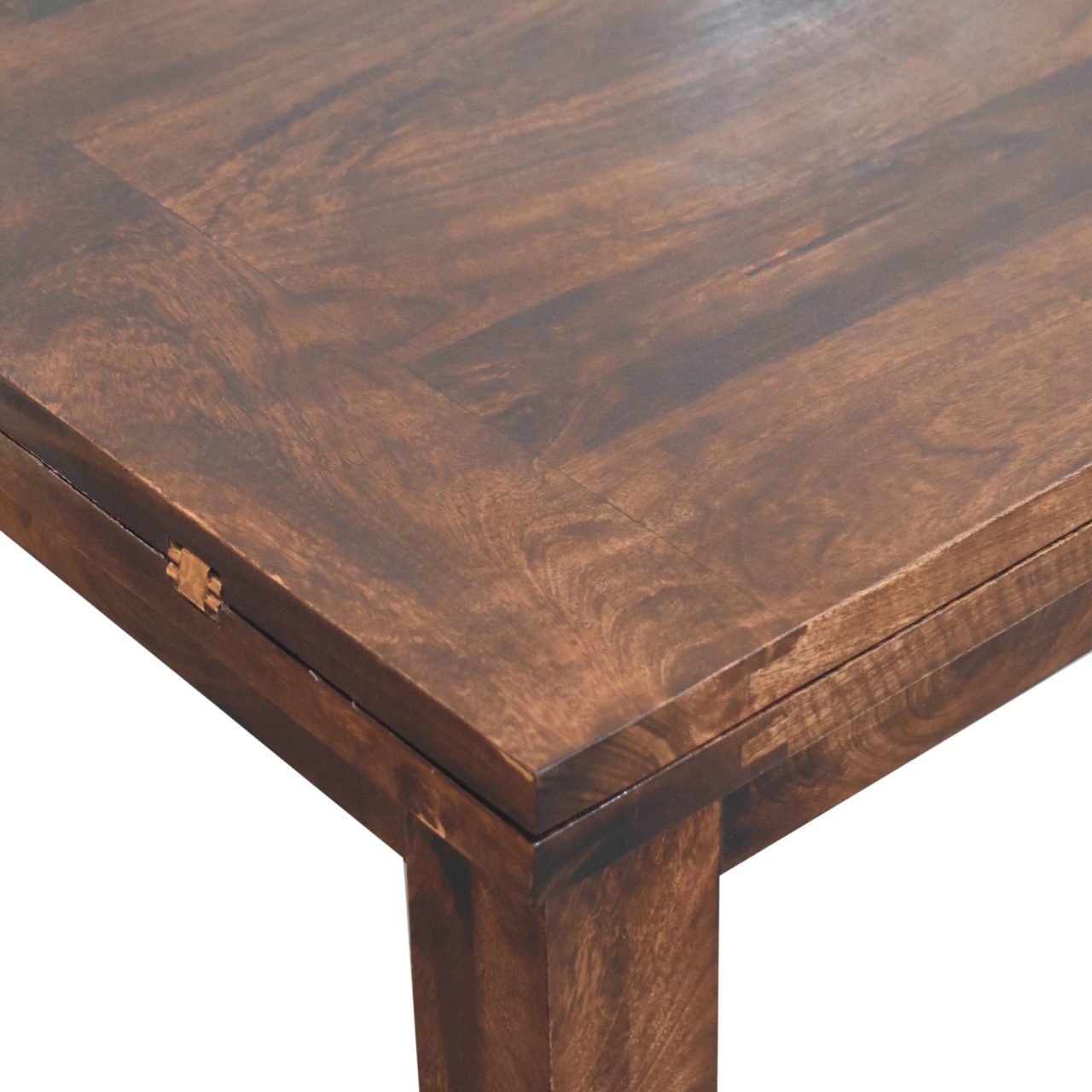 Solid Wood California Walnut Extendable Butterfly Dining Table