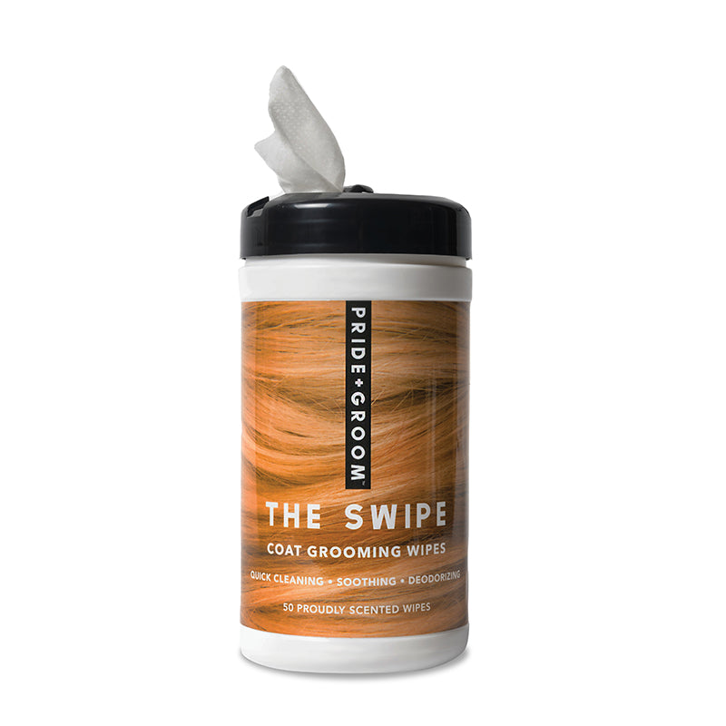 THE SWIPE Wet Pet Wipes — Alcohol-Free, Hypoallergenic Cleansing Wipes for Dogs & Cats