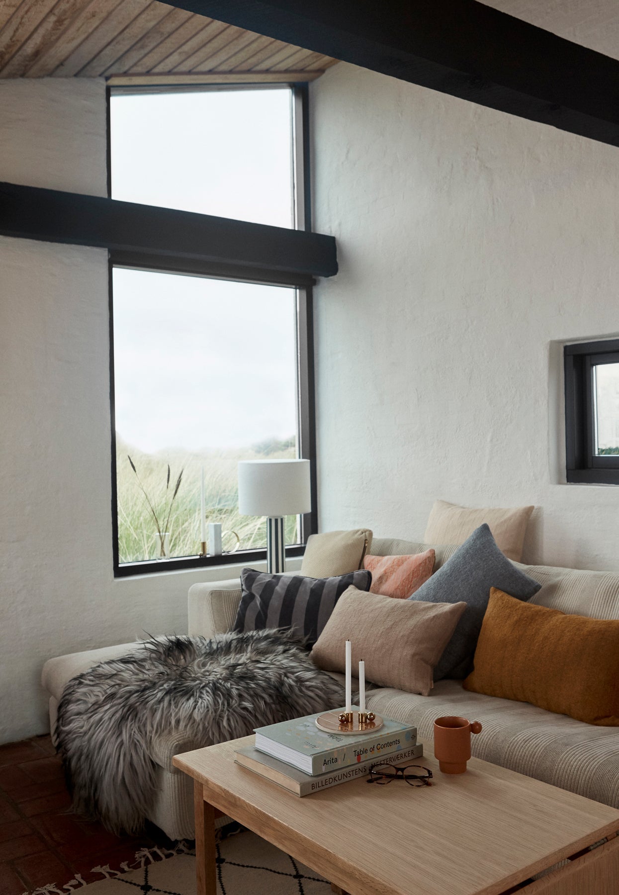 Kata Cushion Cover Only - Grey