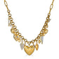 Full Heart Charm Necklace