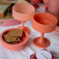 Terra + Peach | Mecc | Silicone Unbreakable Cocktail Glasses