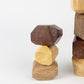 Upcycled Wood Stacking Stones - Set of 9