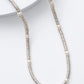 Silver Sequin Necklace