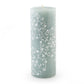 Henna Duck Egg Painted Candles