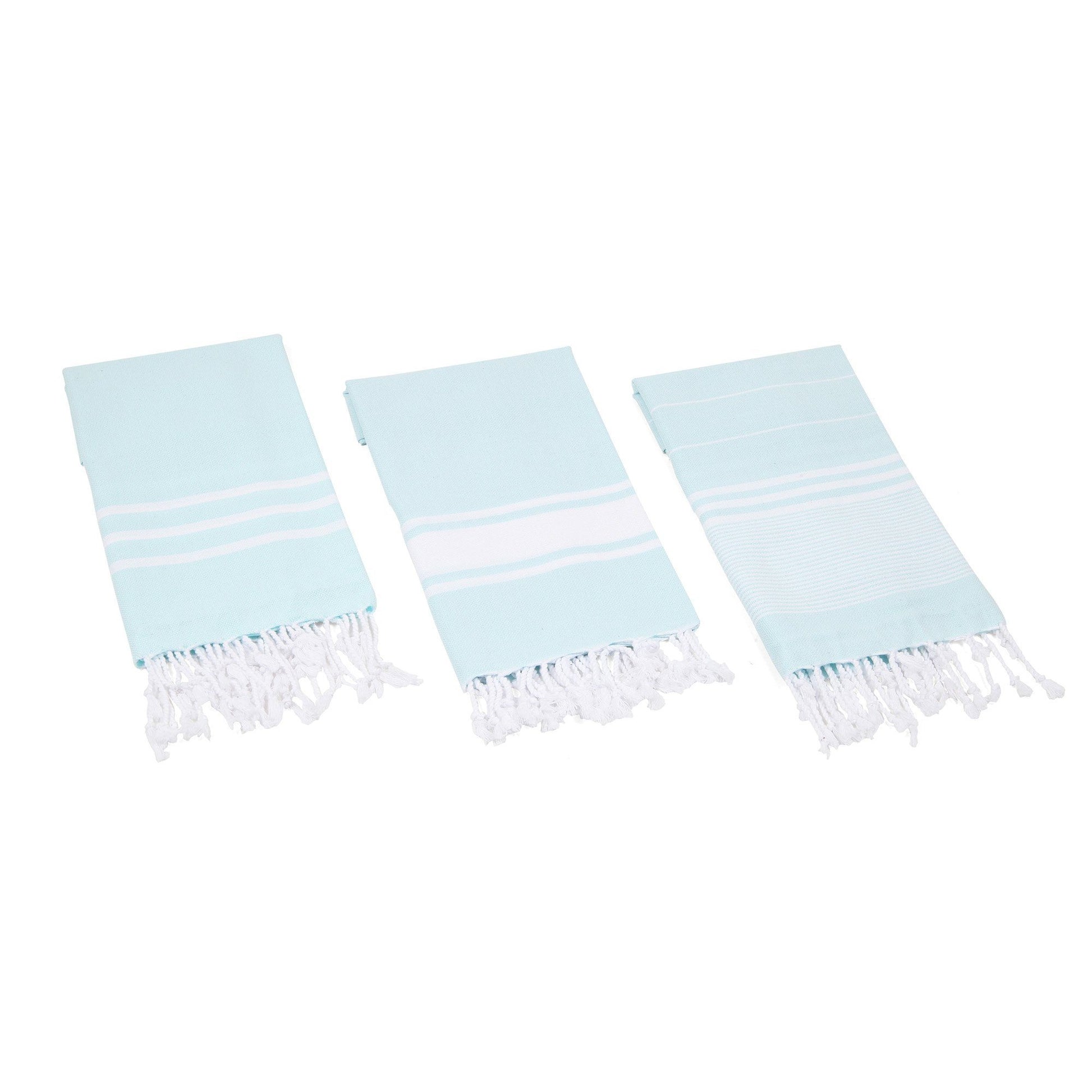 Essential Turkish Hand / Kitchen Towel Set of 3