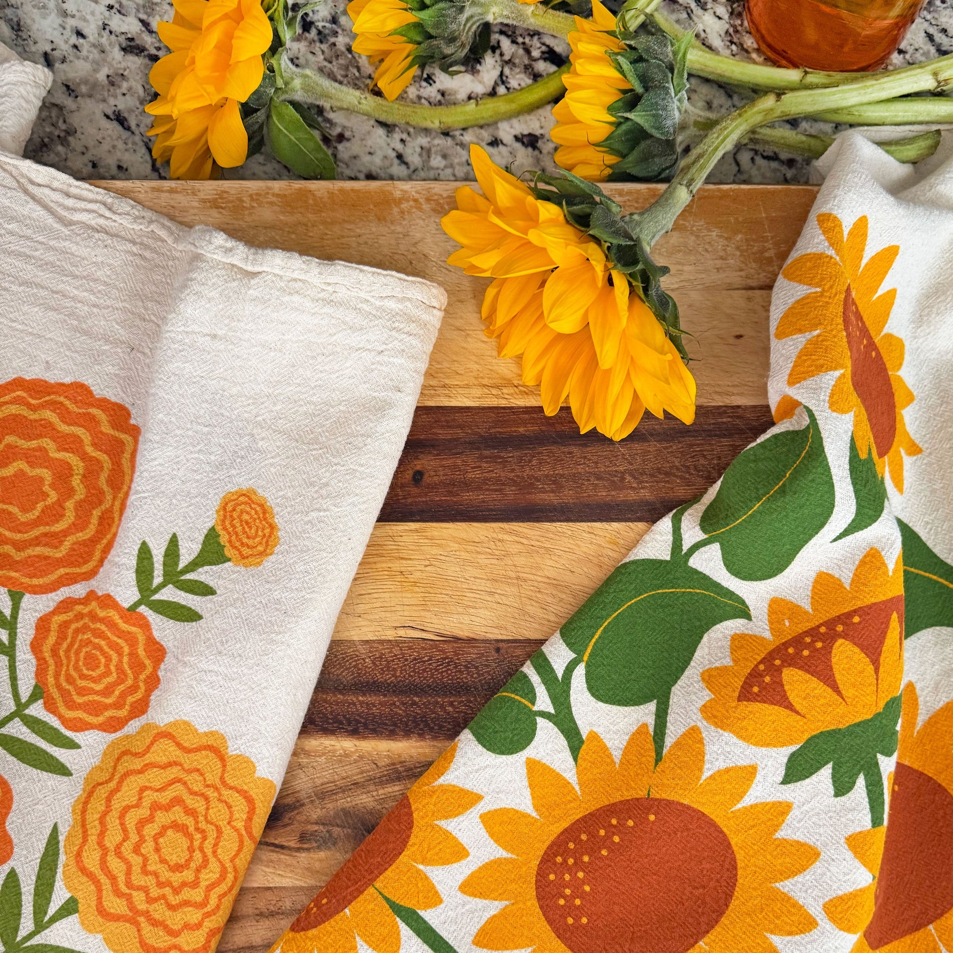 HELLO SUNSHINE - Dish Towel Set of 2
