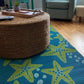 Starfish Blue & Green