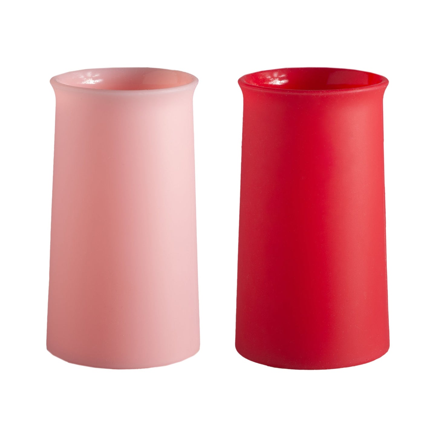 cherry + blush | stegg | silicone unbreakable highball glasses