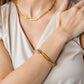 Tube Bead Bracelet