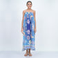EQUATORIAL SWIM COVER UP - NAVY BLUE