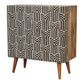 Solid Wood Edessa Bone Inlay Cabinet