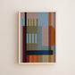 Woven Perspectives No. 01 — Geometric Abstract Art Print