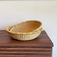 Handwoven Large Large Tray Basket - Natural