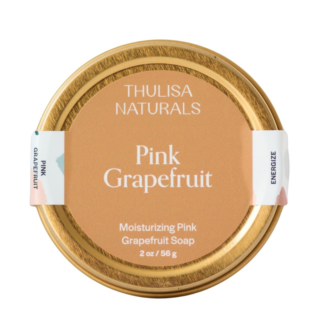 Pink Grapefruit Shea Butter Hand and Body Travel Soap