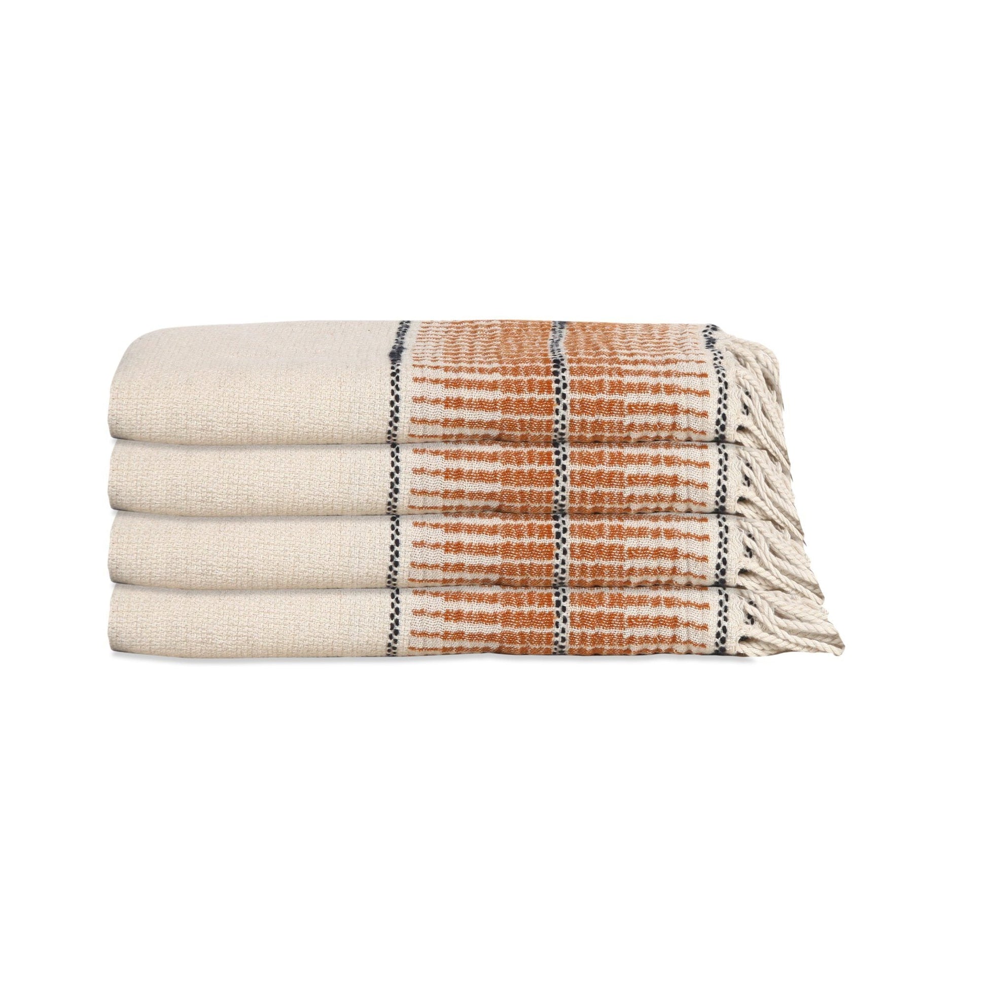 Amber Linen Turkish Hand / Kitchen Towel Bundle