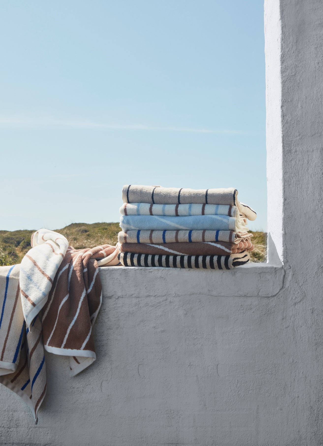 Raita Towel - Mini - Cloud / Ice Blue