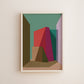 Form and Structure No. 12 — Geometric Abstract Art Print