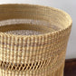 Mixed Weave Natural Planter Basket - Tall