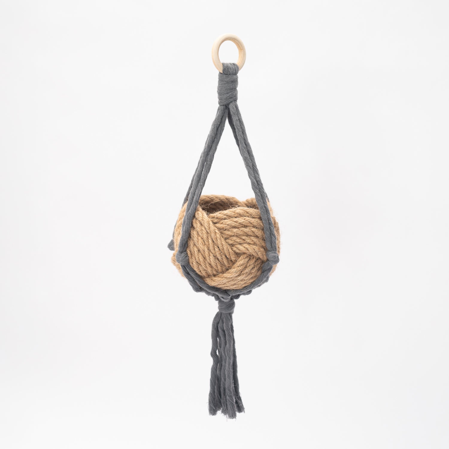 Mini Flourish Plant Hanger in Greys