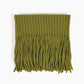 RIBBED BABY ALPACA FRINGE SCARF