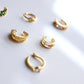 Ear Cuff 3 Row Crystal