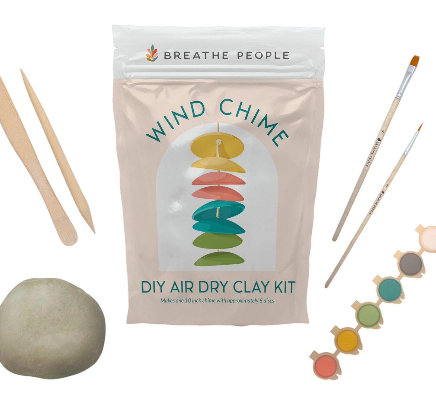 DIY Air Dry Clay Kit- Make Your Own Wind Chimes