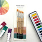 5-Piece Artist Brush Set for Beginners & Casual Creators