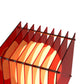 Lớp big square in red acrylic