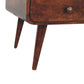 Solid Wood California Walnut Sonata Coffee Table