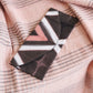 Tisa Black Pink Cotton Shibori Hand Crafted Zero Waste Pouch