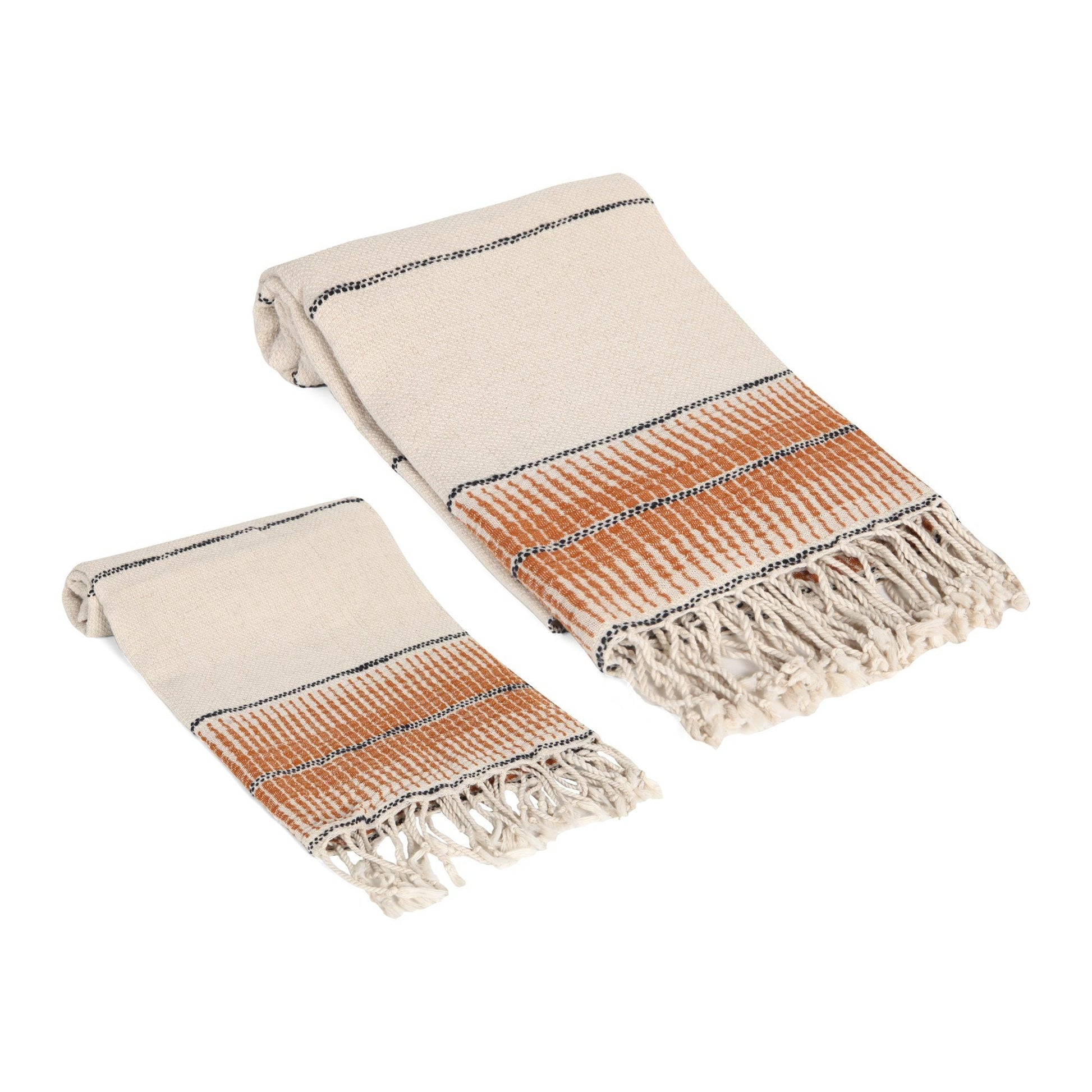 Amber Linen Turkish Towel Set