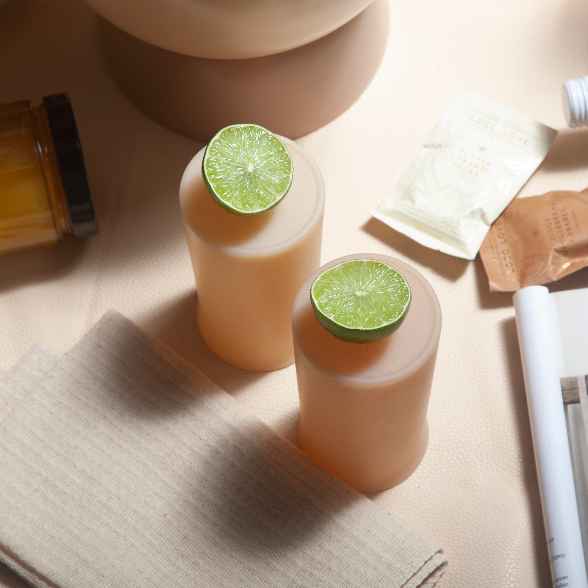 Wheat + Oat | Stegg | Silicone Unbreakable Highball Glasses