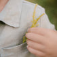 Carter Linen Pant Set- Sage Green