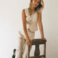 Ave del Rio | Hand-Embroidered Pants in Cotton