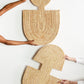 Maravi Natural Palm Leaves Woven Wall Art