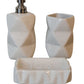 Sindri White Bathroom Set of 3